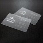 Frosted-Plastic-Business-Cards